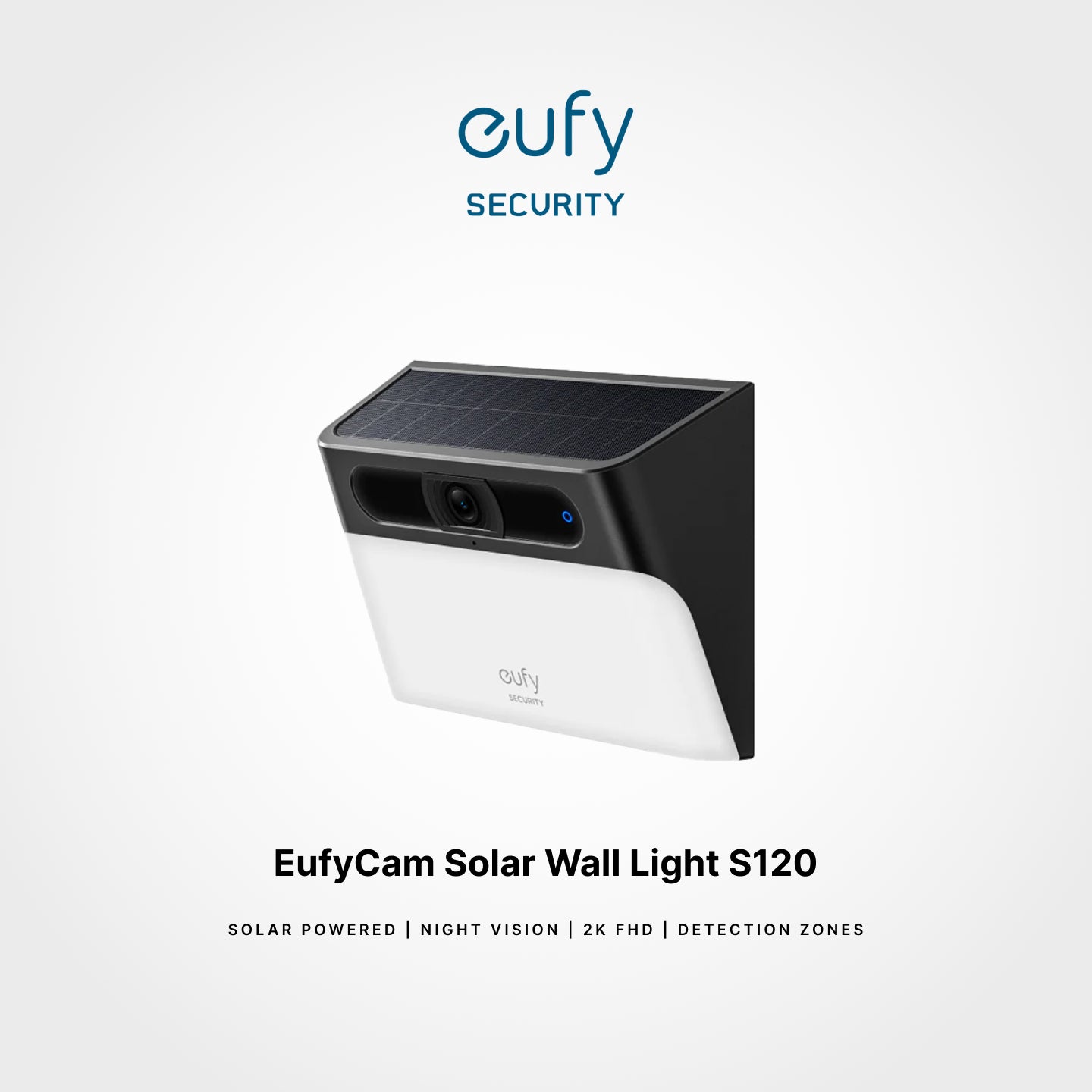 EufyCam Outdoor Solar Wall Light Cam S120
