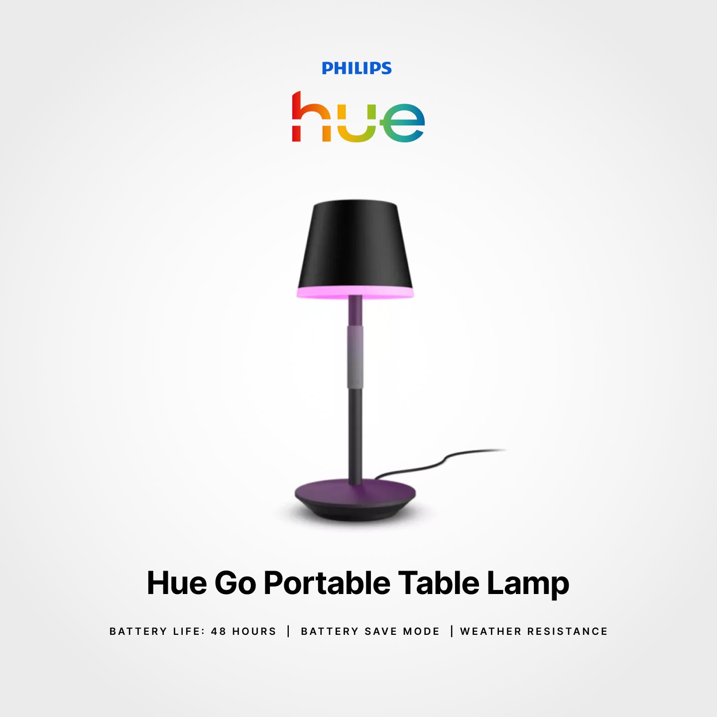 Hue Go Portable Table Lamp
