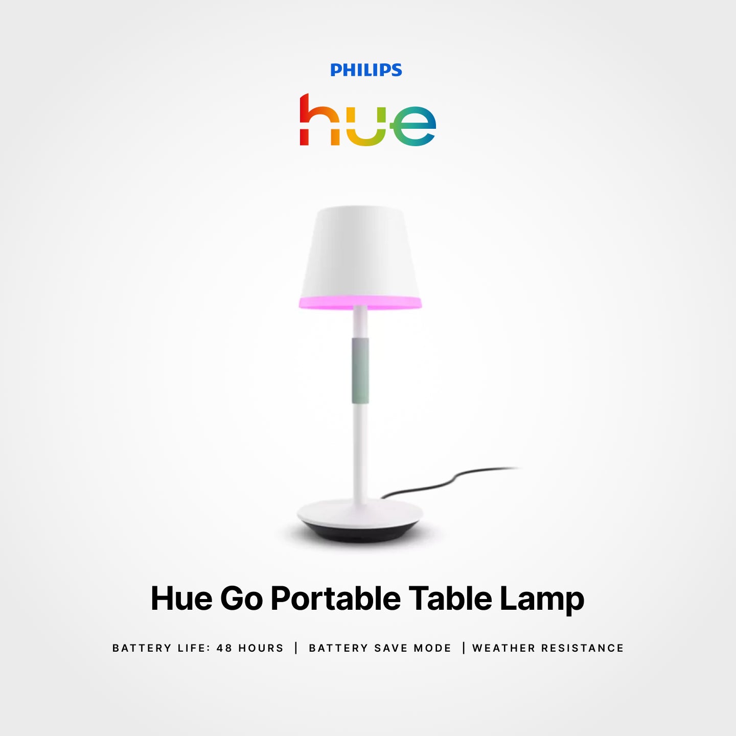 Hue Go Portable Table Lamp