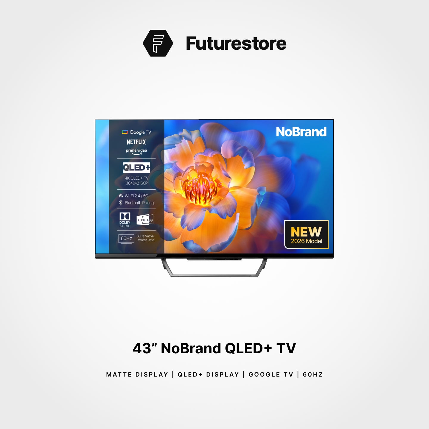 NoBrand 43" 4K Google TV