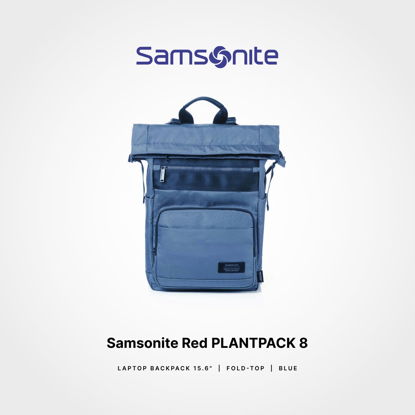 Samsonite Red Plantpack 8 QE7 - Laptop Backpack 15.6"