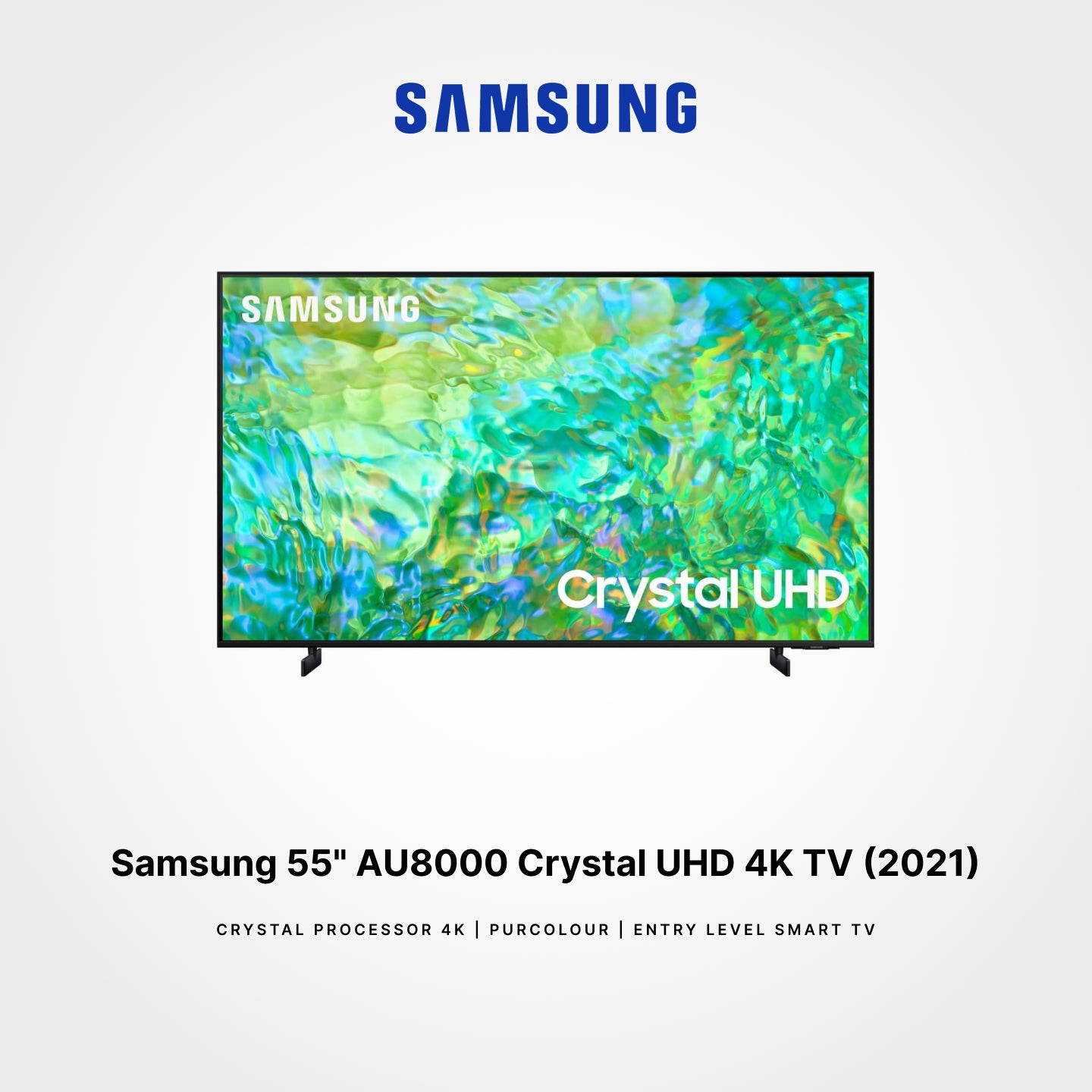 Samsung 55"/65" Crystal UHD AU8000 4K Smart TV
