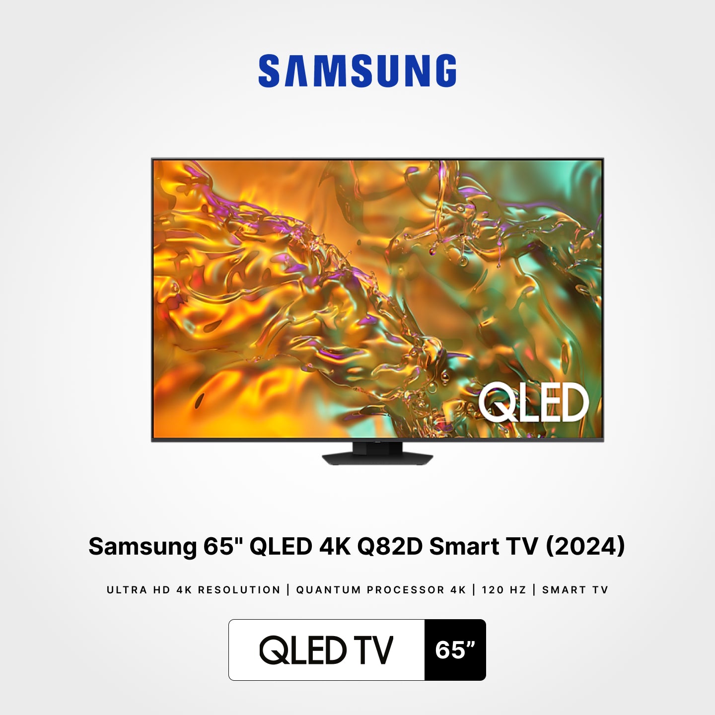 Samsung 65" QLED 4K QN82D Smart TV