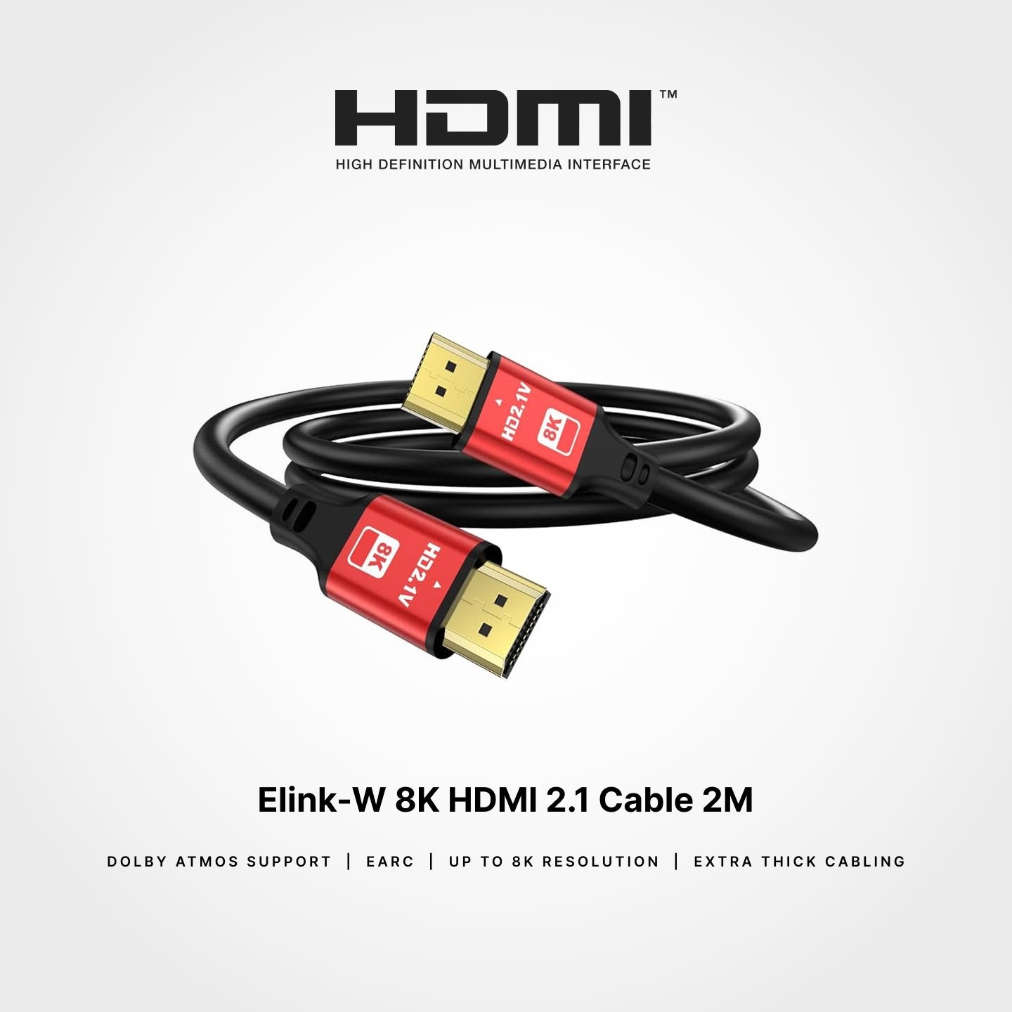 Elink-W 8k HDMI Cable 2M