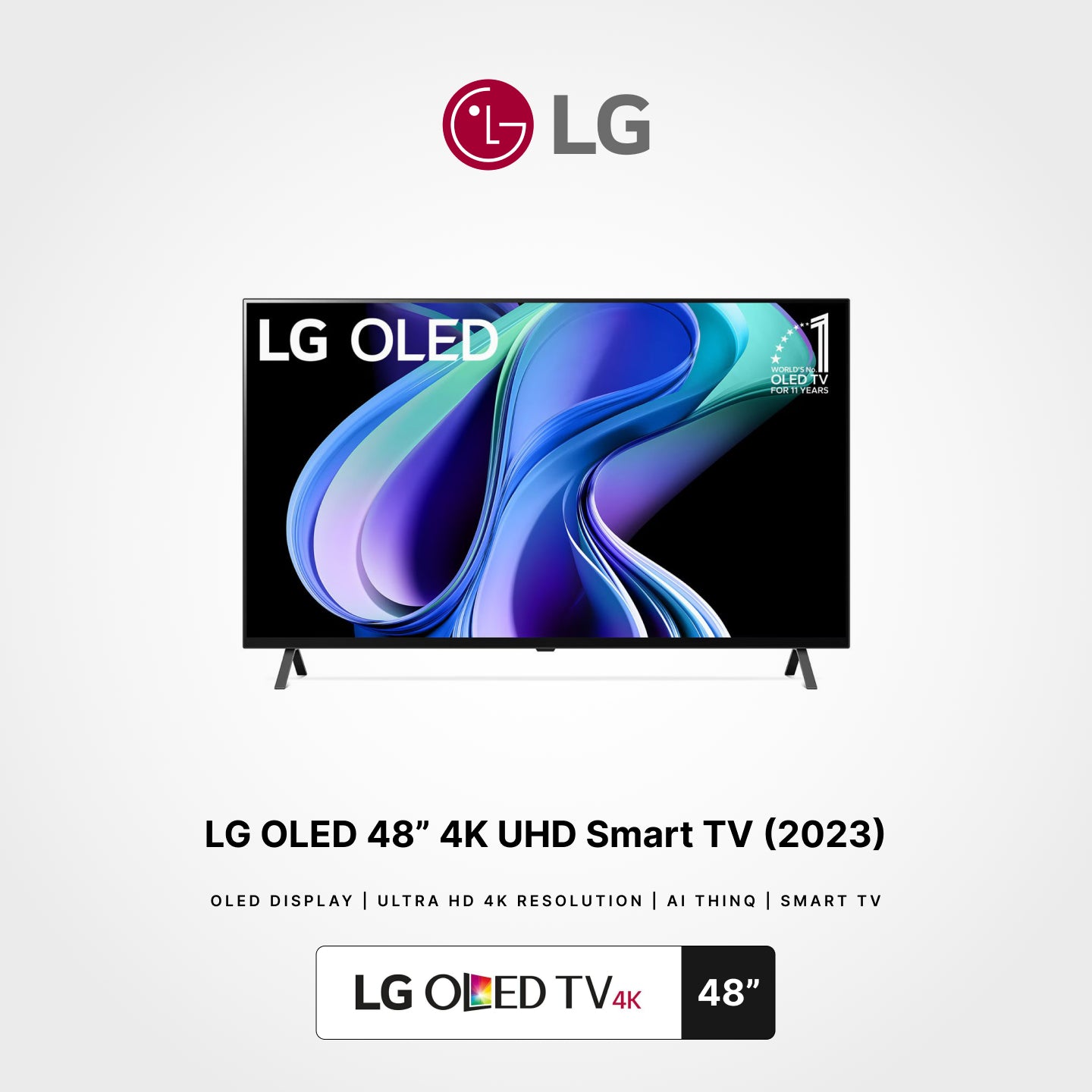 LG 55" OLED TV A3 4K Smart TV