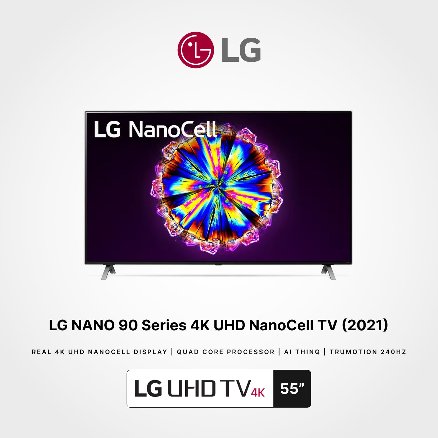 LG 55"/65" NANO90 4K Smart NanoCell TV with AI ThinQ®