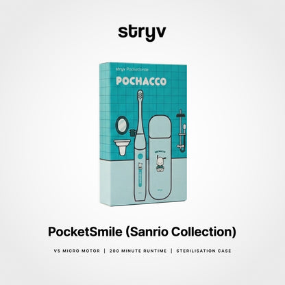 Stryv x Sanrio Characters PocketSmile Collaboration