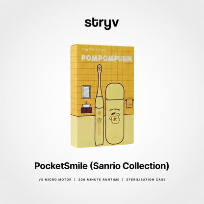 Stryv x Sanrio Characters PocketSmile Collaboration