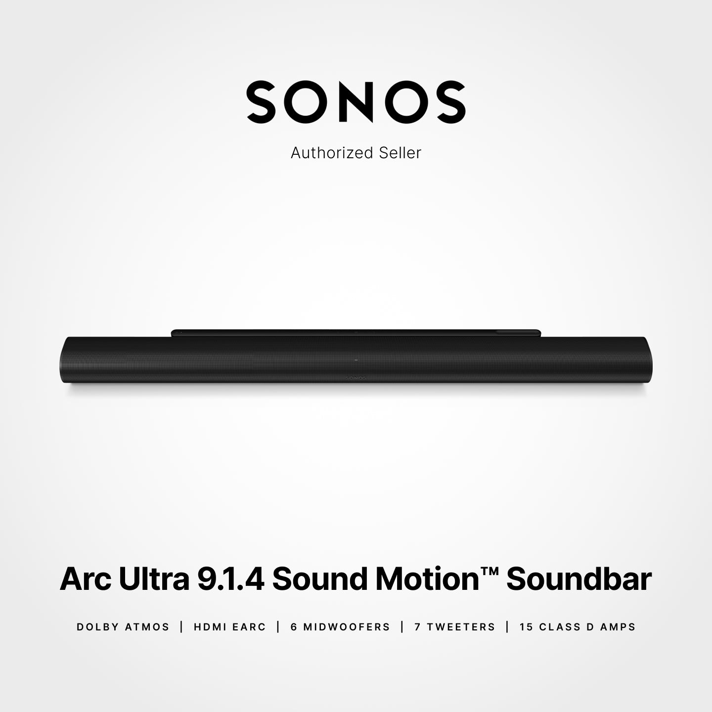 SONOS Arc Ultra 9.1.4 Wireless Dolby Atmos Soundbar