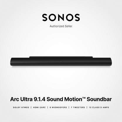 SONOS Arc Ultra 9.1.4 Wireless Dolby Atmos Soundbar