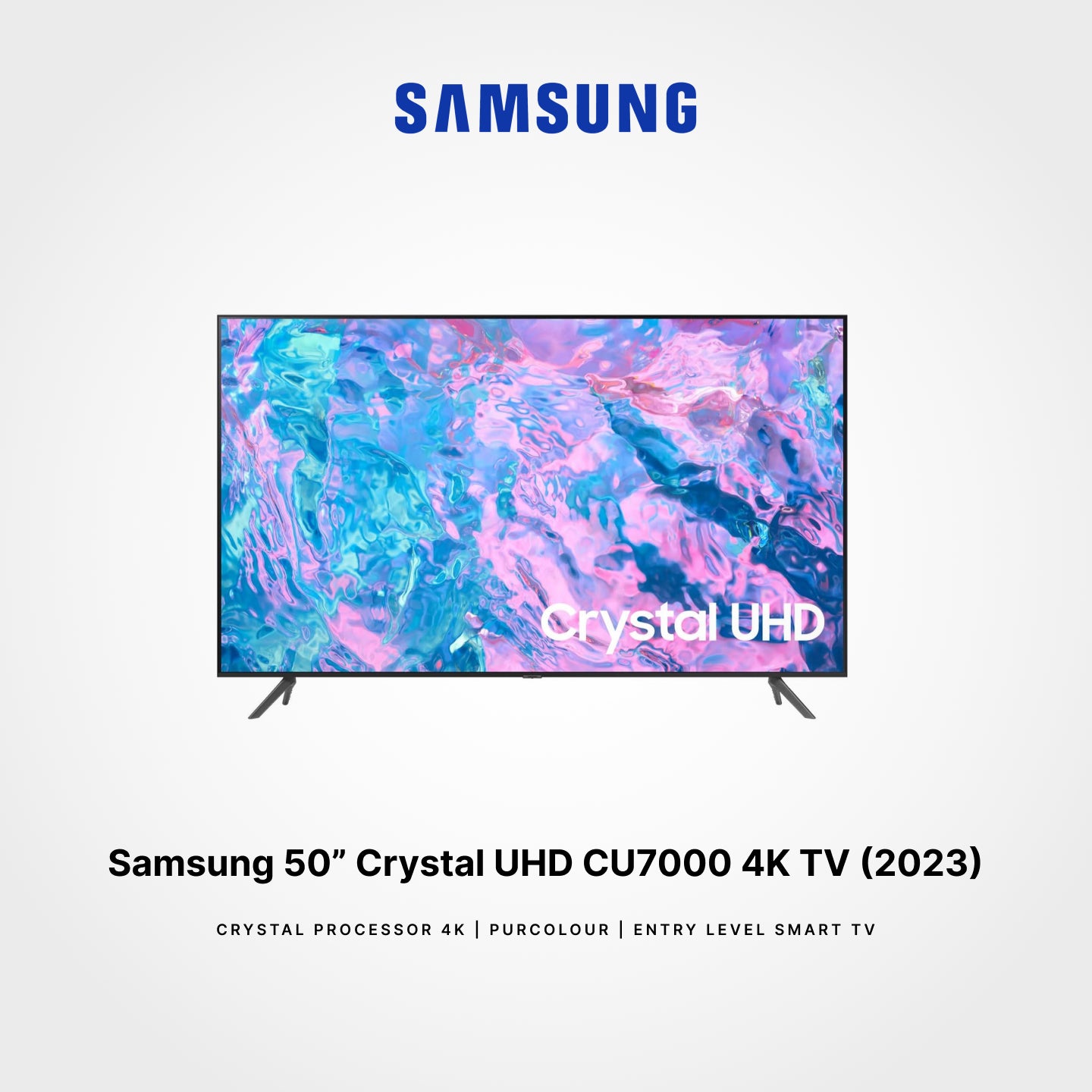 Samsung Crystal UHD CU7000 4K Smart TV
