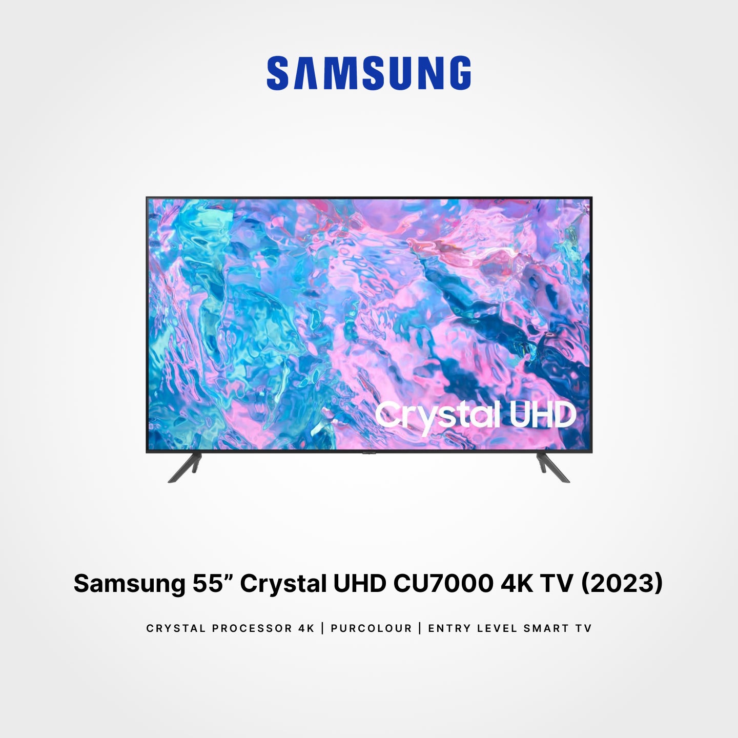 Samsung Crystal UHD CU7000 4K Smart TV
