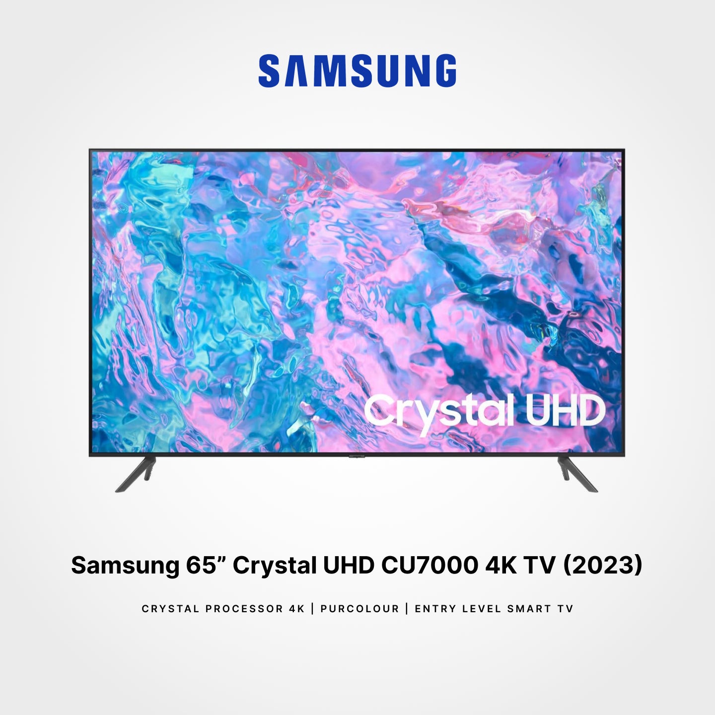 Samsung Crystal UHD CU7000 4K Smart TV