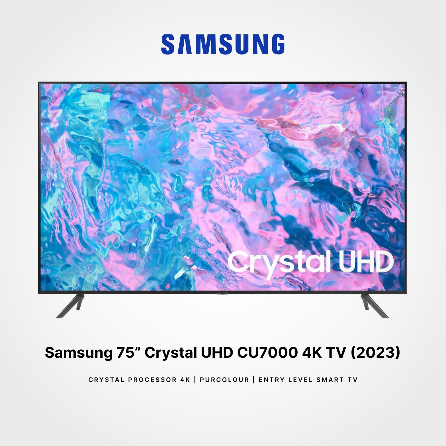 Samsung Crystal UHD CU7000 4K Smart TV