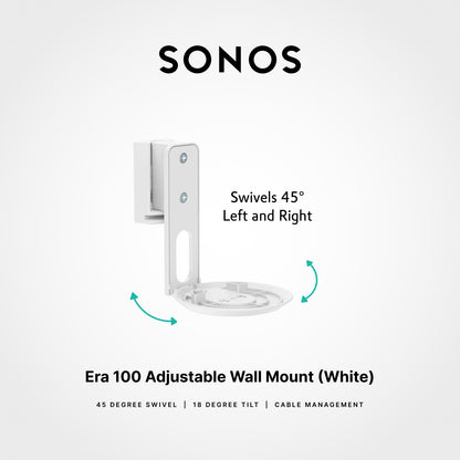 SONOS Era 100 Wall Mount (Single Piece)