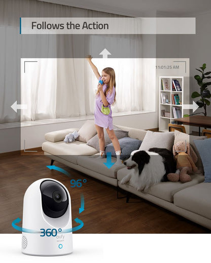 Eufy Indoor Cam E220 2K Pan Tilt