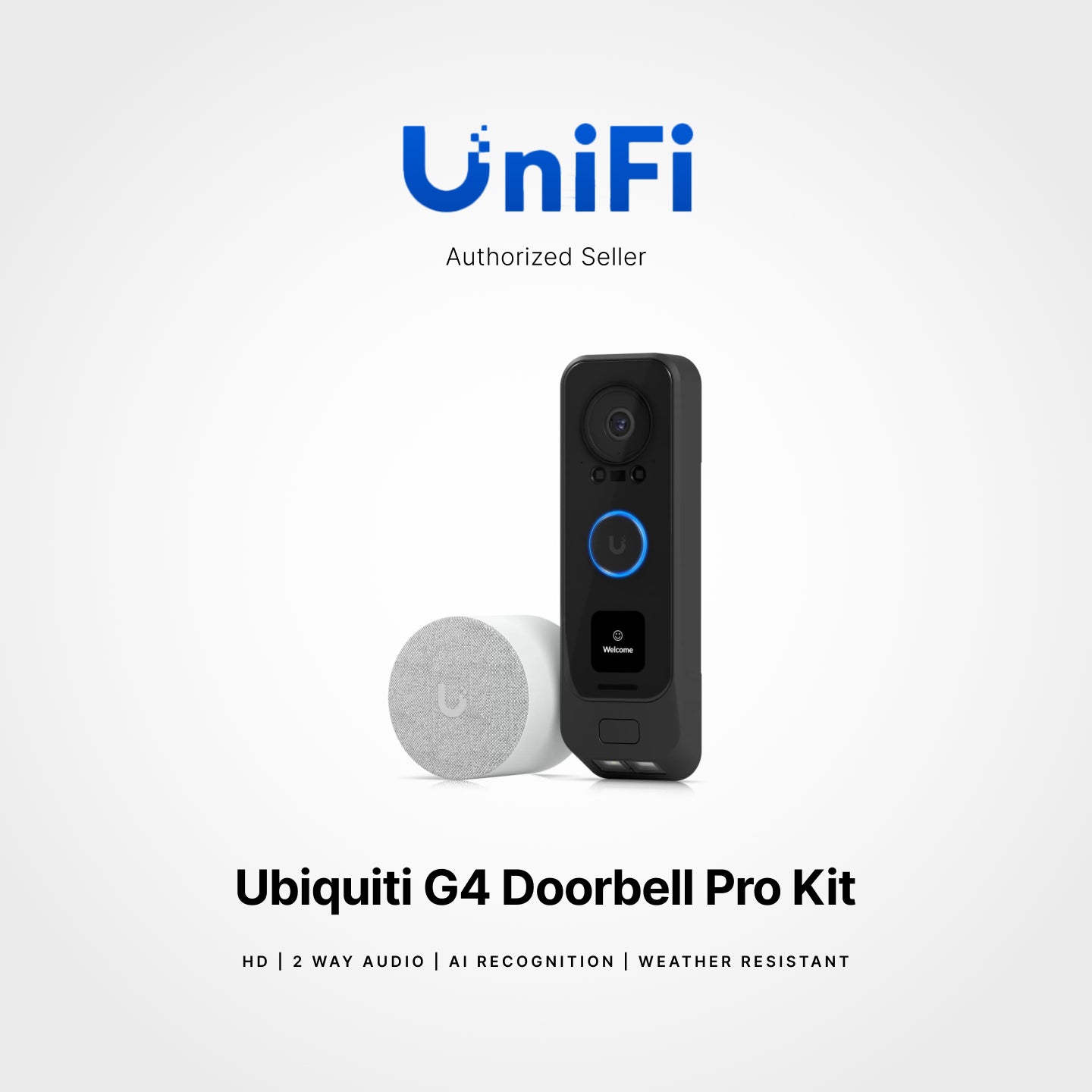 Ubiquiti G4 Doorbell Pro PoE Kit